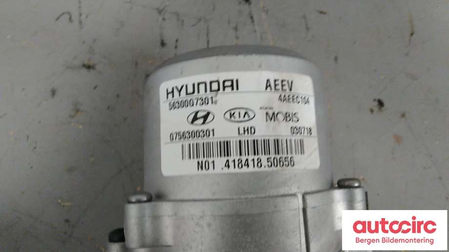 Rattaksel til Hyundai Ioniq Electric 2019-->> (Fase 2)  (HYUNDAI|56310G 7301||G756300301)