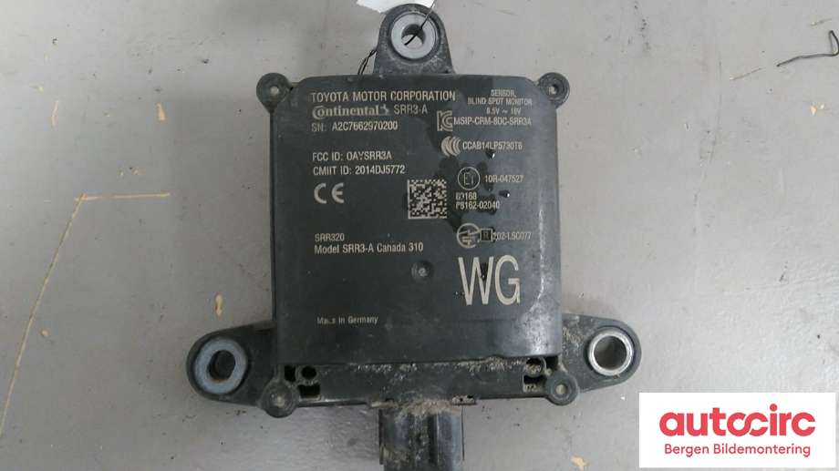 Sensor diverse til Toyota Corolla 2019-->>  (TOYOTA|8816202040|)