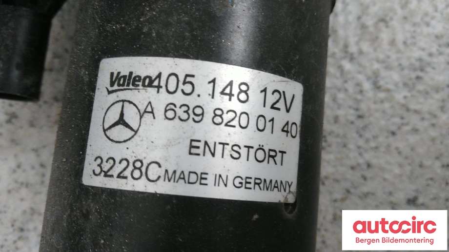 Viskeroverføring til Mercedes Vito/Viano 2004-2010 (Fase 1) (W639) (W639) (MERCEDES|A 639 820 01 40||639 820 01 40)