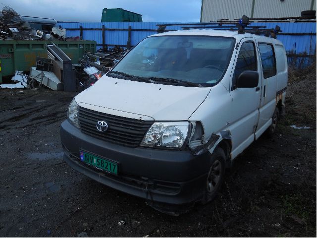 Toyota Hiace 2007-2012 (Fase 3) , Motorkode: , Girkassekode: 