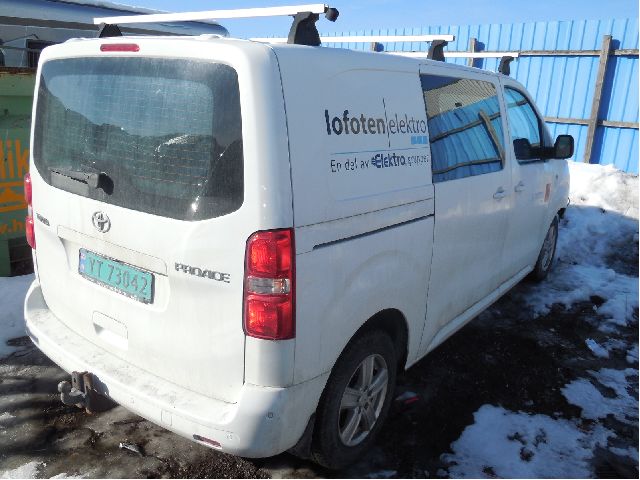 Toyota Proace 2016-->> (Type II) delebil , Motorkode: 4WZ-FTV, Girkassekode: 