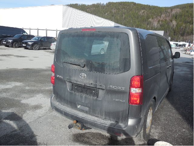 Toyota Proace 2016-->> (Type II) , Motorkode: ZKX, Girkassekode: