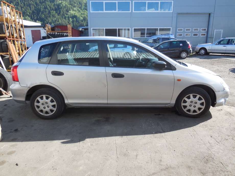 Honda Civic 2001-2005 (Type VII) (ENGELSK) (ENGELSK), Motorkode: D14Z6, Girkassekode: