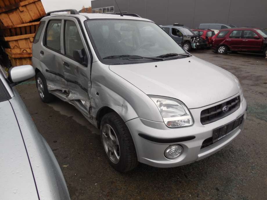 Subaru Justy 2003-2007 (Type III) , Motorkode: G13B, Girkassekode: 