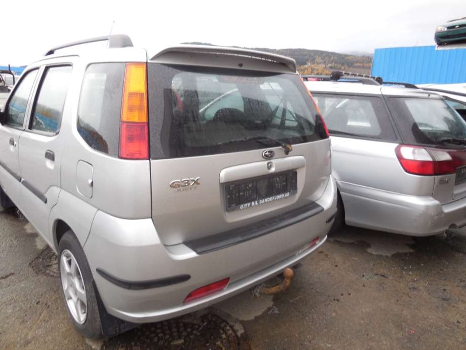 Subaru Justy 2003-2007 (Type III) , Motorkode: G13B, Girkassekode: 