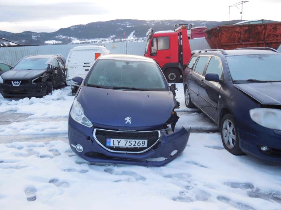 Peugeot 208 2012-2019 (Type I) , Motorkode: HMZ, Girkassekode:
