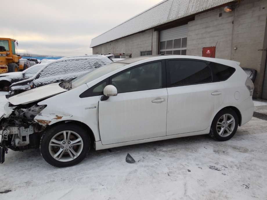Toyota Prius +7 2012-2020 (Type III) (stasjonsvogn) (stasjonsvogn), Motorkode: 2ZR-FXE, Girkassekode: