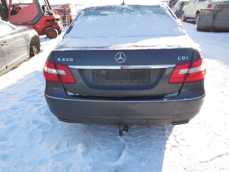 Mercedes E-Klasse 2009-2013 (Fase 1) (W212) (W212), Motorkode: OM651.924, Girkassekode: 