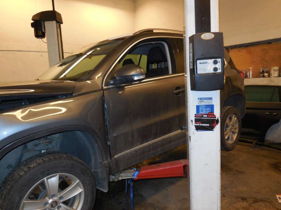 VW Tiguan 2011-2016 (Type I, Fase 2) , Motorkode: CFFB;CLJA, Girkassekode: NYD