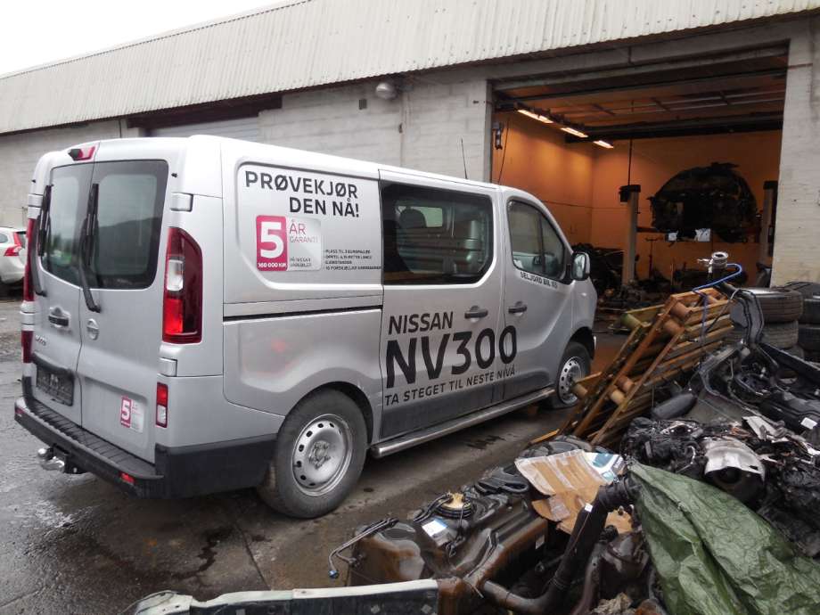 Nissan NV300 2016-->> , Motorkode: R9M, Girkassekode: 6t mann