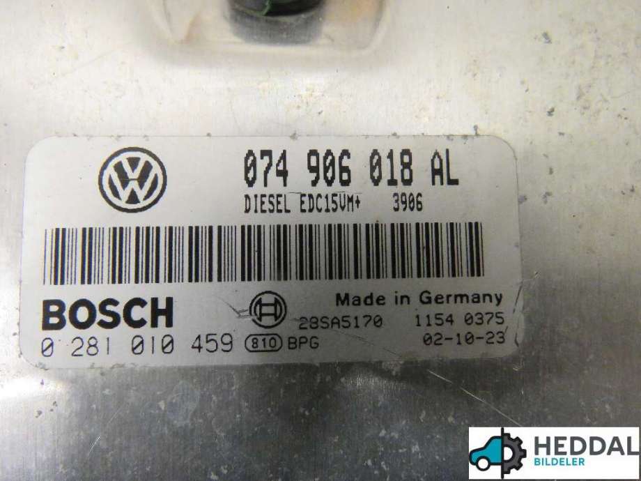 Styreenhet motor til VW Transporter / Caravelle 1990-2003 (T4) (T4) (VOLKSWAGEN|074906018AL|)