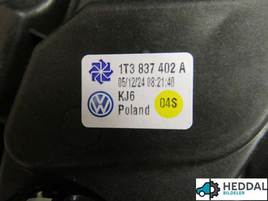Ruteheis til VW ID.BUZZ 2022-->>  (VOLKSWAGEN||1EA 959 592 F|5Q0959802A)