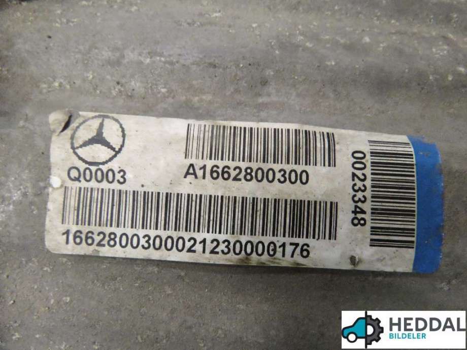 Girkasse 4WD fordelingskasse til Mercedes GL 2012-2016 (Fase 1) (X166) (X166) (Mercedes Benz|A 166 280 03 00||A 166 280 08 00)