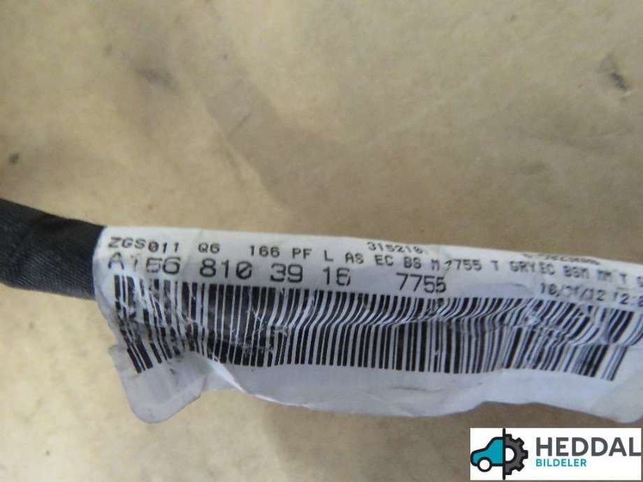 Speil venstre til Mercedes GL 2012-2016 (Fase 1) (X166) (X166) (Mercedes Benz|A 166 810 03 93|)