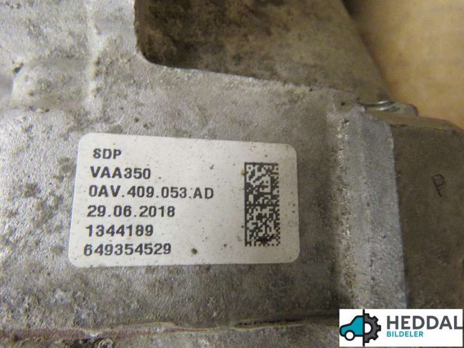 Girkasse 4WD fordelingskasse til VW Caddy 2015-2020 (Type III, Fase 3)  (VOLKSWAGEN|0CN 409 053 AM|)