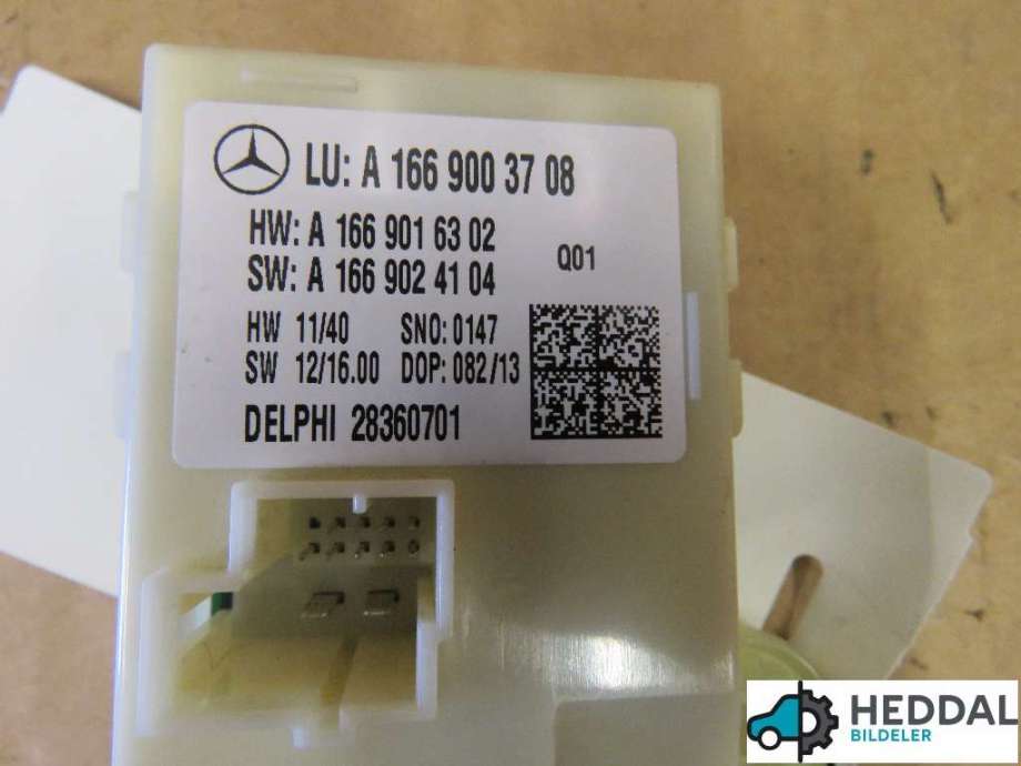 Styreenhet elektrisk bakluke til Mercedes ML 2011-2015 (Fase 1) (W166) (W166) (MERCEDES|A1669003708|)