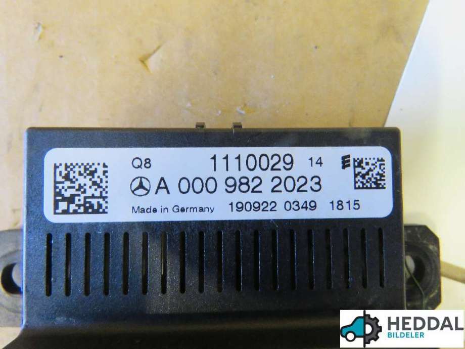 Styreenhet batteri til Mercedes Vito 2014-->> (W447) (W447) (MERCEDES|A0009822023|)