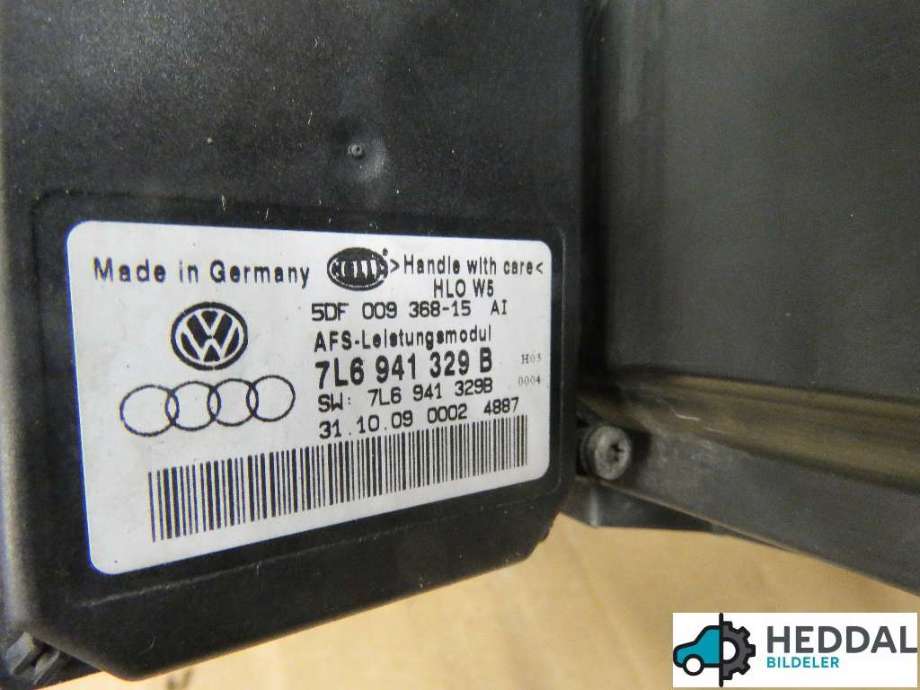 Frontlykt høyre xenon til Škoda Octavia 2009-2013 (Type II, Fase 2) (SKODA|1Z1 941 018 T|)