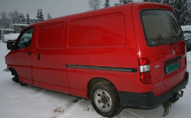 Toyota Hiace 2007-2012 (Fase 3) , Motorkode: 2KD-FTV, Girkassekode: 