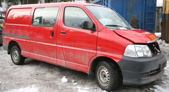 Toyota Hiace 2007-2012 (Fase 3) , Motorkode: 2KD-FTV, Girkassekode: 
