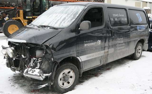 Toyota Hiace 2007-2012 (Fase 3) , Motorkode: 2KD-FTV, Girkassekode: