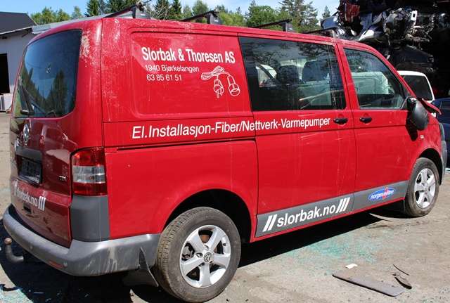 VW Transporter / Caravelle 2009-2015 (Fase 2) (T5) (T5), Motorkode: CAAC, Girkassekode: KUP