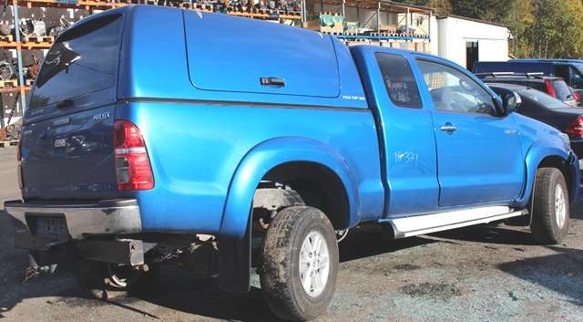 Toyota Hilux 2012-2016 , Motorkode: 2KD-FTV, Girkassekode: 