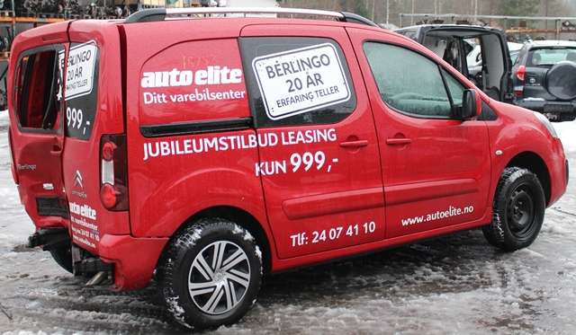 Citroën Berlingo 2015-2019 (Type II, Fase 2) , Motorkode: BHY, Girkassekode: 