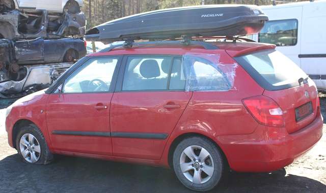 Škoda Fabia 2010-2014 (Type II, Fase 2) , Motorkode: CBZA, Girkassekode: MFX