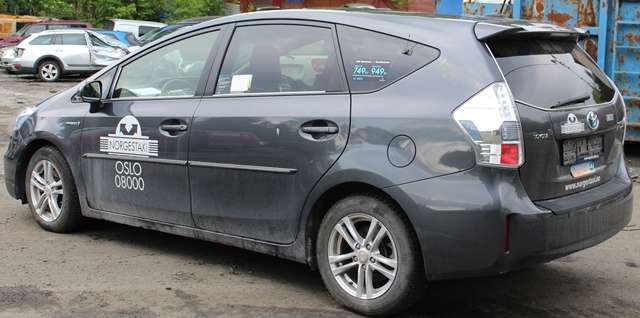 Toyota Prius +7 2012-2020 (Type III) (stasjonsvogn) (stasjonsvogn), Motorkode: 2ZR-FXE, Girkassekode: 