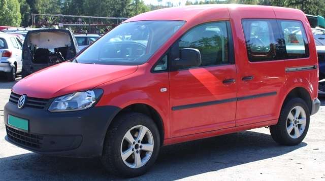VW Caddy 2010-2015 (Type III, Fase 2) , Motorkode: CFHC, Girkassekode: NJC