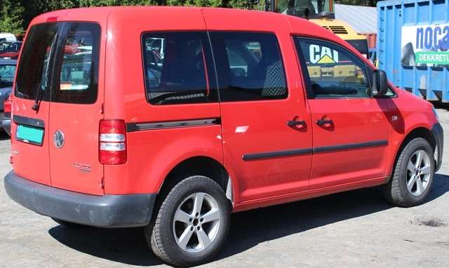 VW Caddy 2010-2015 (Type III, Fase 2) , Motorkode: CFHC, Girkassekode: NJC