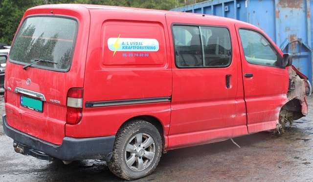 Toyota Hiace 2007-2012 (Fase 3) , Motorkode: 2KD-FTV, Girkassekode: