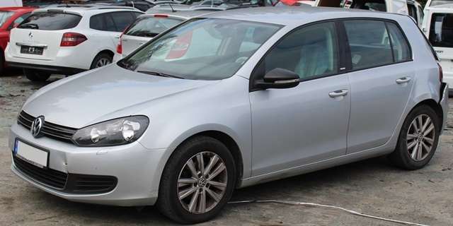 VW Golf VI 2008-2012 , Motorkode: CAYC, Girkassekode: LUB