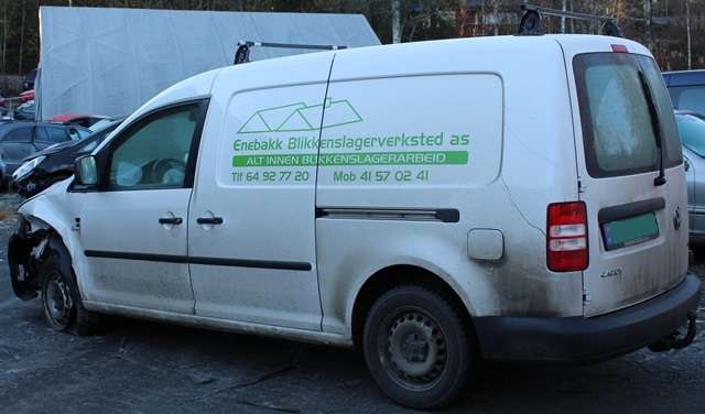 VW Caddy 2010-2015 (Type III, Fase 2) , Motorkode: CAYD, Girkassekode: MHZ