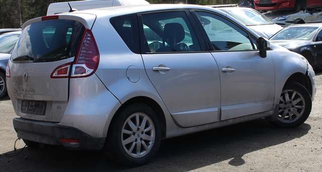 Renault Scenic 2009-2016 (Type III) , Motorkode: K9K 8, Girkassekode: 