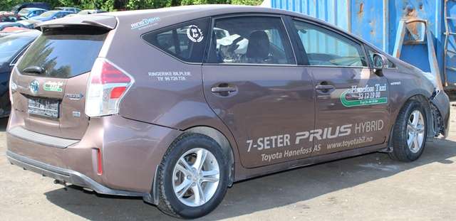 Toyota Prius +7 2012-2020 (Type III) (stasjonsvogn) (stasjonsvogn), Motorkode: 2ZR-FXE, Girkassekode: 