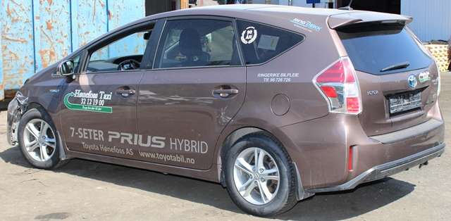 Toyota Prius +7 2012-2020 (Type III) (stasjonsvogn) (stasjonsvogn), Motorkode: 2ZR-FXE, Girkassekode: 
