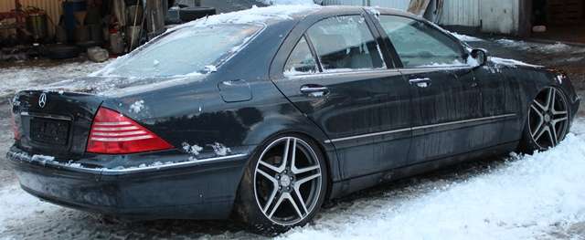 Mercedes S-Klasse 1999-2005 (W220) (W220), Motorkode: M113.941, Girkassekode: 