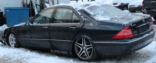 Mercedes S-Klasse 1999-2005 (W220) (W220), Motorkode: M113.941, Girkassekode: 