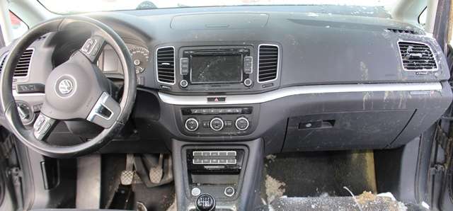 VW Sharan 2010-->> (Type II) , Motorkode: CFFB, Girkassekode: NGH