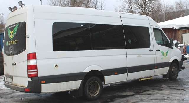 Mercedes Sprinter 2006-2013 (Fase 1) (906) (906), Motorkode: OM651.955, Girkassekode: 
