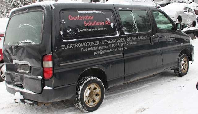 Toyota Hiace 2007-2012 (Fase 3) , Motorkode: 2KD-FTV, Girkassekode: 