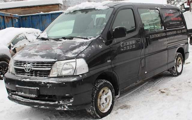 Toyota Hiace 2007-2012 (Fase 3) , Motorkode: 2KD-FTV, Girkassekode: 