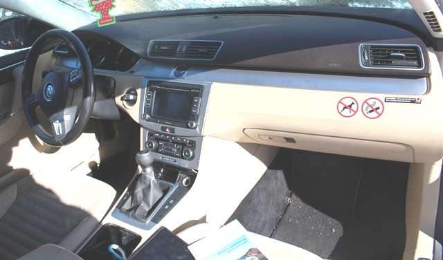 VW Passat 2011-2015 (B7) (B7), Motorkode: CAYC, Girkassekode: MYP