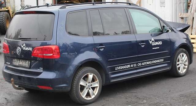 VW Touran 2010-2015 (Type I, Fase 3) , Motorkode: CAYC, Girkassekode: MFR