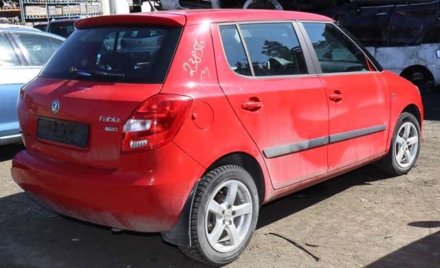 Škoda Fabia 2010-2014 (Type II, Fase 2) , Motorkode: CBZB, Girkassekode: NBD