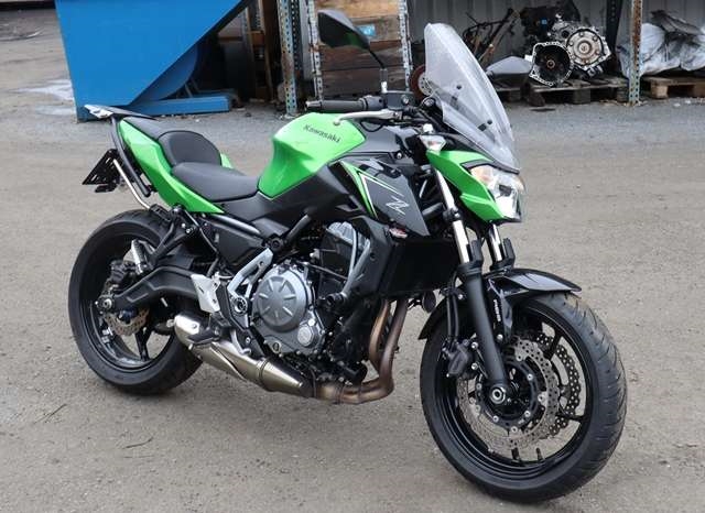 MC Kawasaki Z650, 2017-2019  delebil 