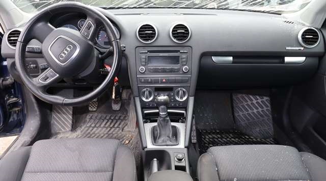 Audi A3 2009-2012 (Type II, Fase 2) , Motorkode: CAYC, Girkassekode: LUB