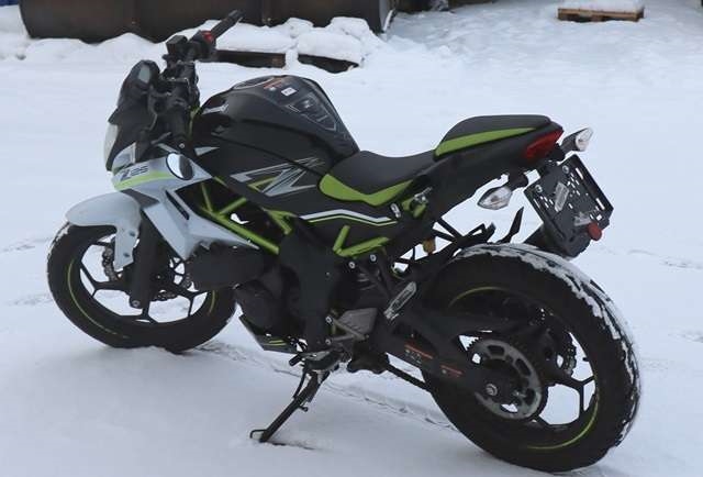 MC Kawasaki Z125 2018-->> , Motorkode: , Girkassekode: 